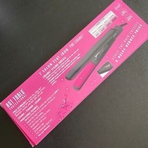 Hot Tools Pink Ceramic Flat Iron 1”